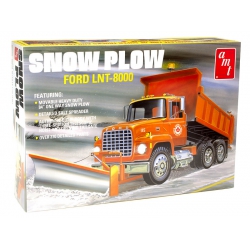Model Plastikowy - Ciężarówka 1:25 Ford LNT-8000 Snow Plow - AMT1178